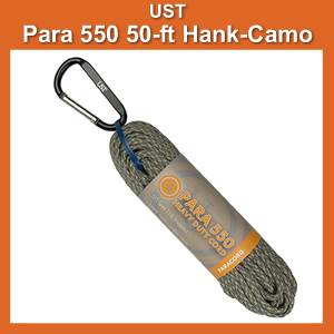 UST Parachute Cord 550  50ft. -Camo (SM20-5x50-08)